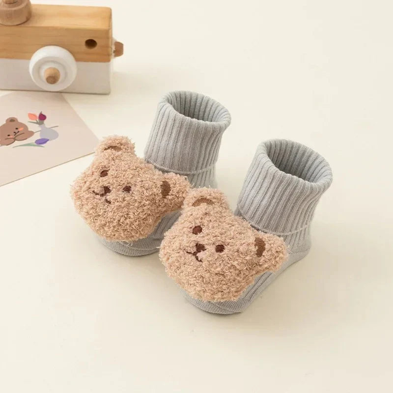 Cartoon Bear Baby Socks